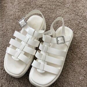White Women's Sandals